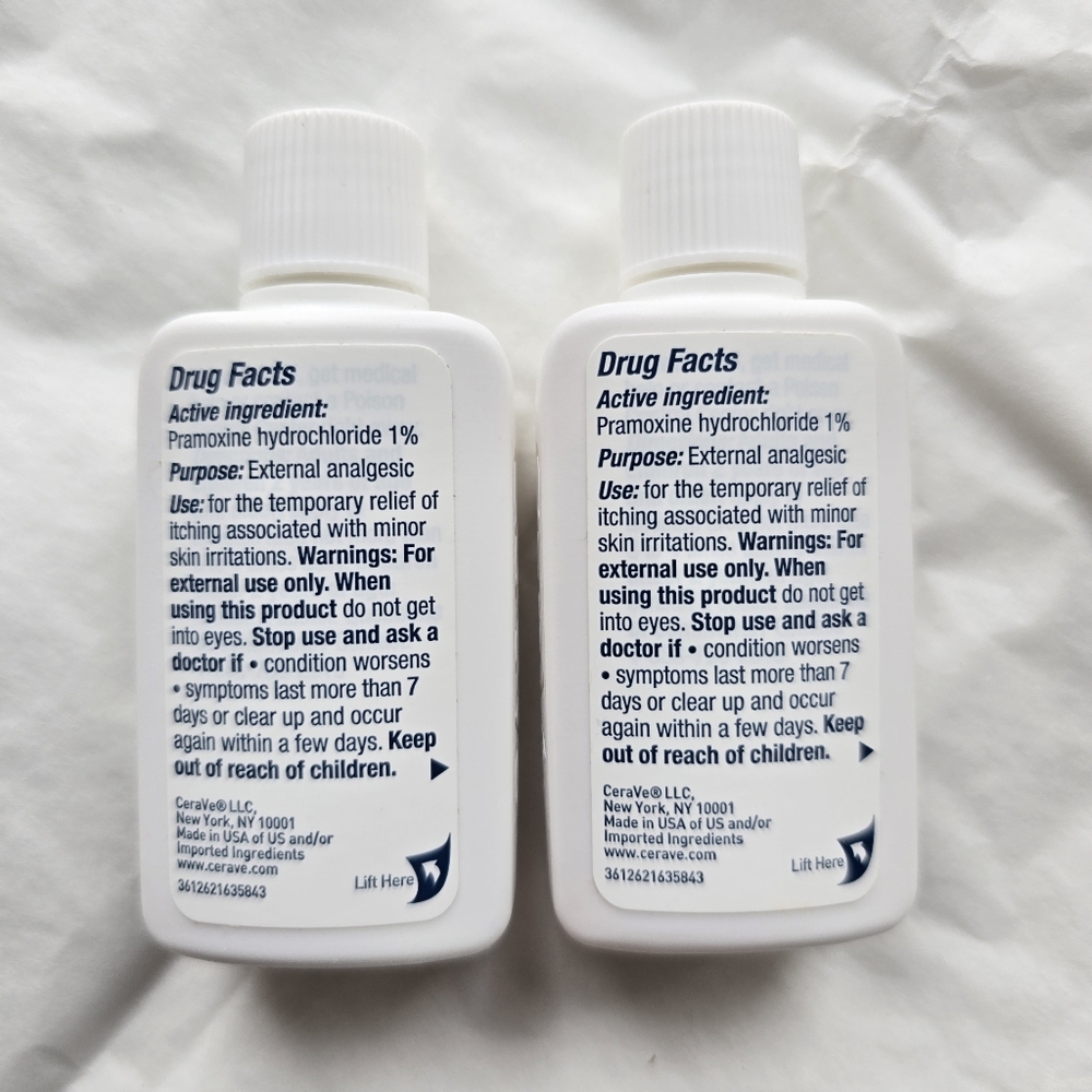 🍒 5/$20 new CeraVe Itch Relief Moisturizing Lotion With Ceramides Mini Lot of 2 - Picture 3 of 5